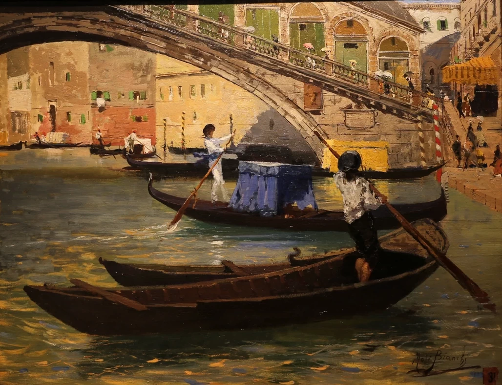 Il ponte di Rialto a Venezia
